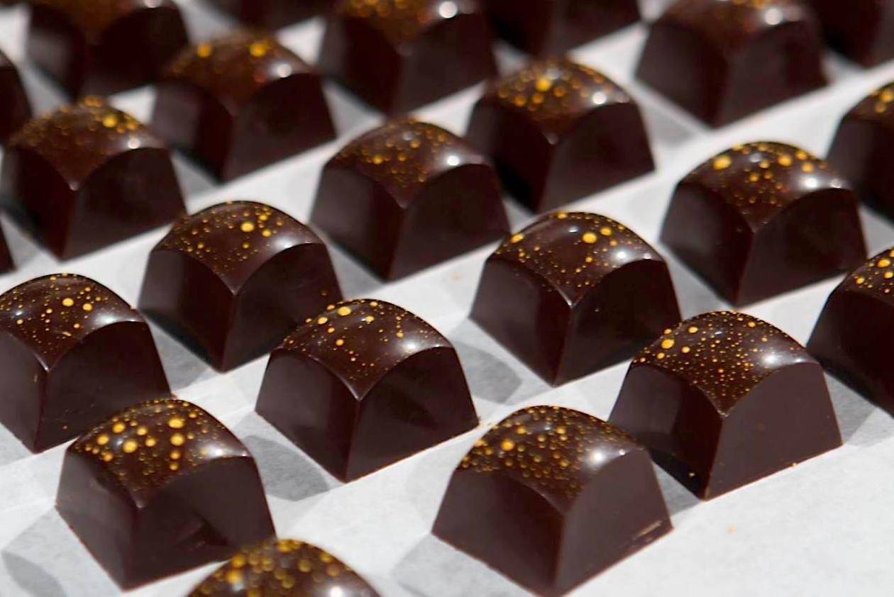 Yuzu Caramel Bonbon by Ruth Hinks