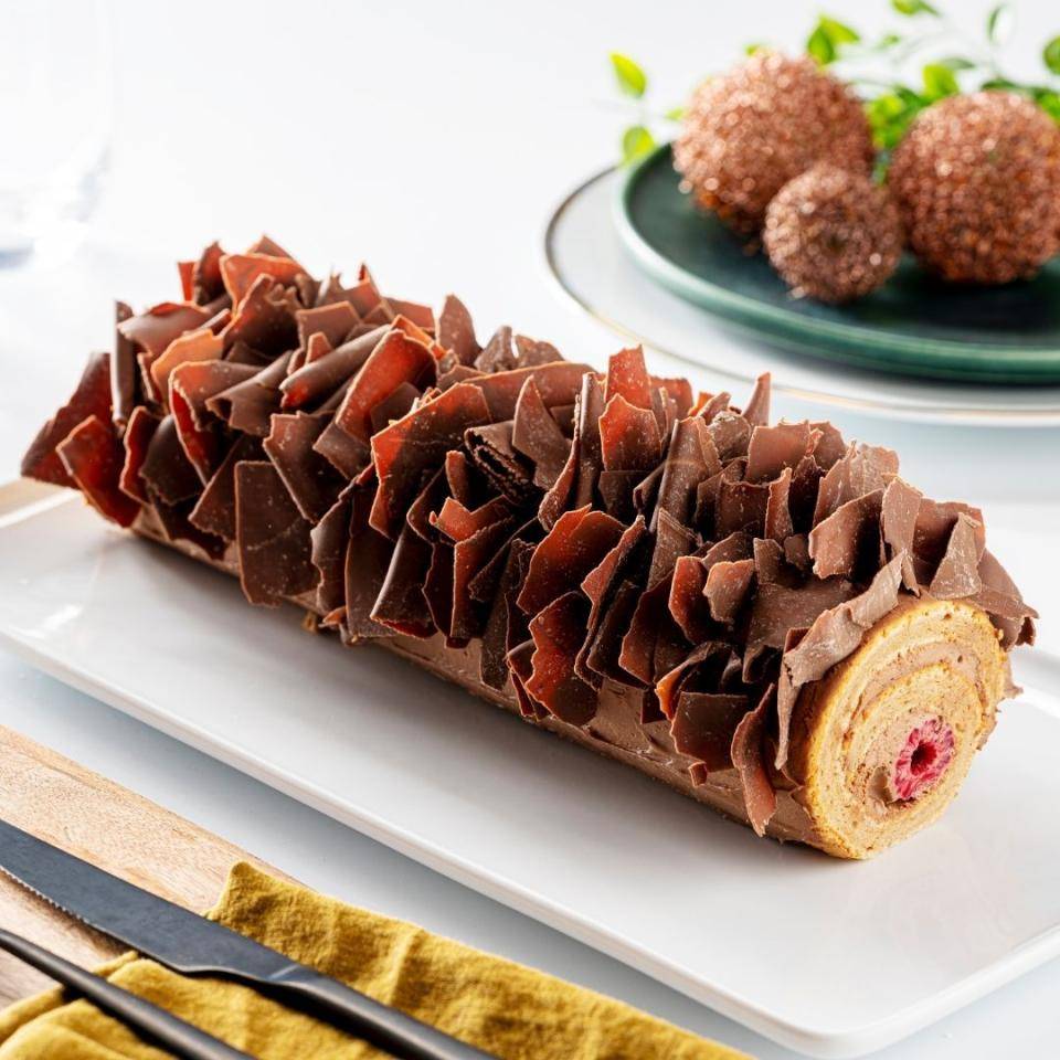 Recettes de bûches : l'Intemporelle au lait et blanc