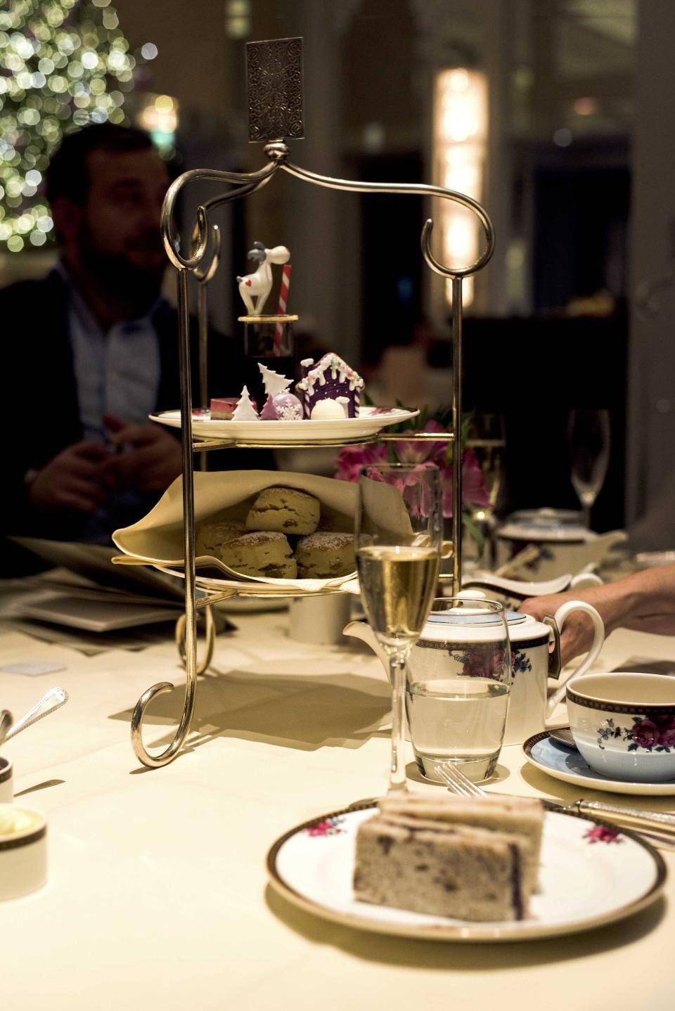 The Langham festive pastries. Photo: HdG photography