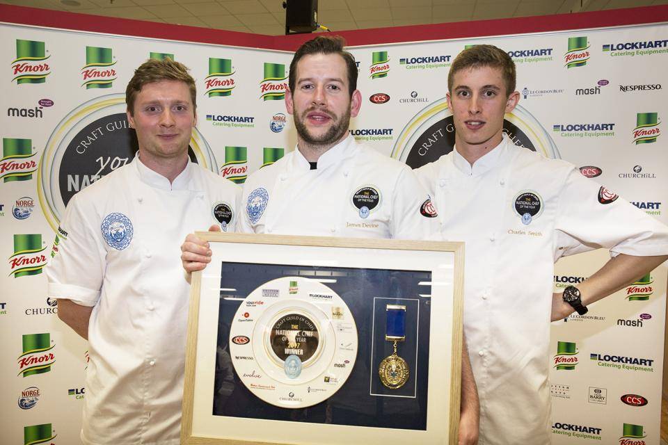 Top 3 of National Chef of the Year competition