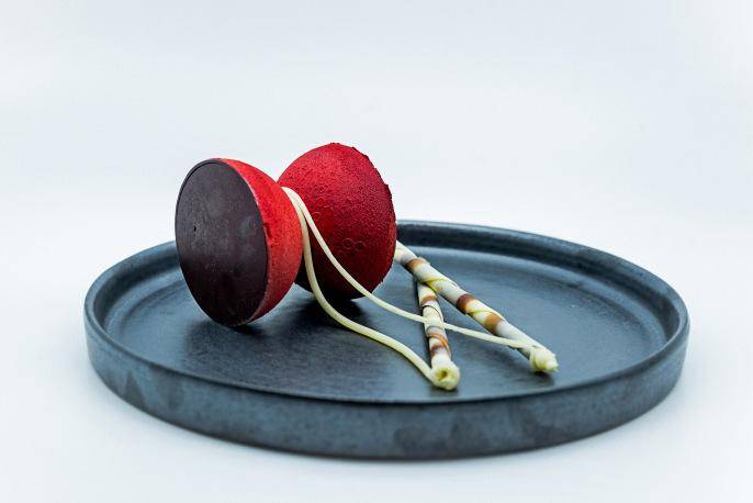 Diabolo croquant et fondant, de Louis Tocheport - Cacao Barry