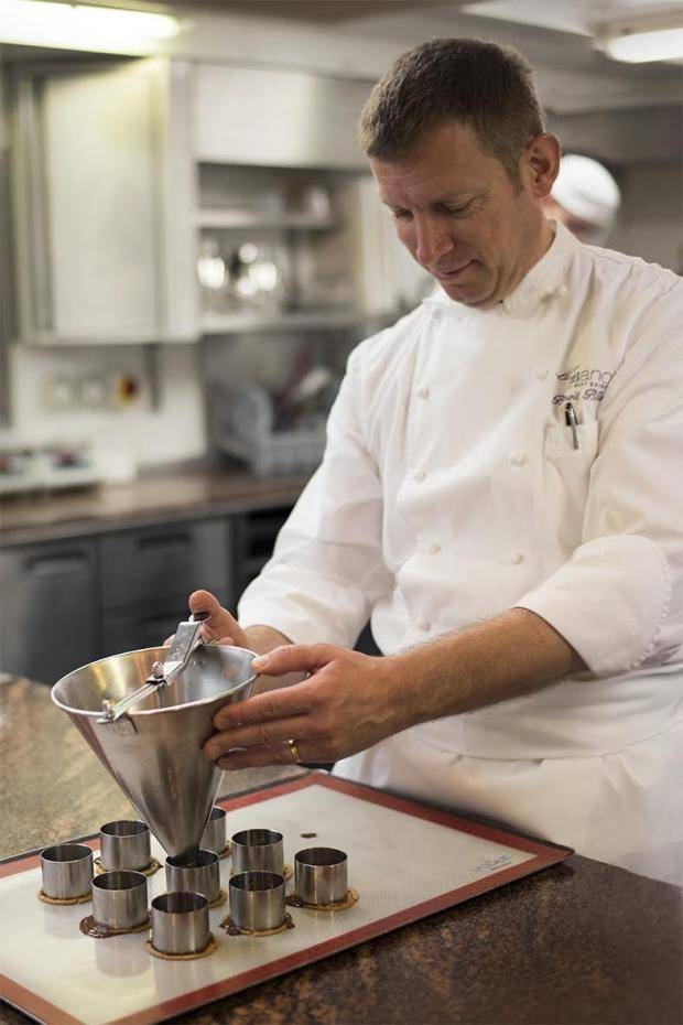Benoit at work. Photo: Laura Lajh Prijatelj
