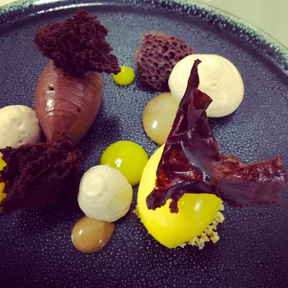 Chocolate cremeaux by Chris Underwood